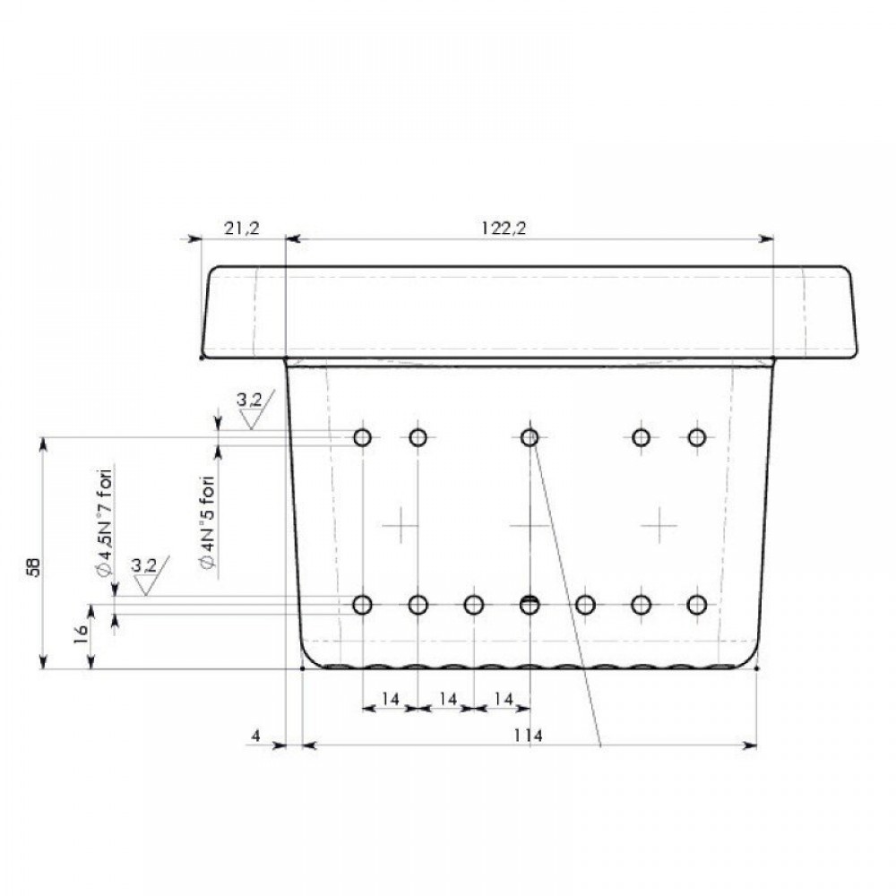 Cast iron burn pot for pellet stoves Ecoteck, Ravelli and others | Burn Pots | Pellet Stove Parts |