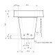 Cast iron burn pot for pellet stoves Ecoteck, Ravelli and others | Burn Pots | Pellet Stove Parts |