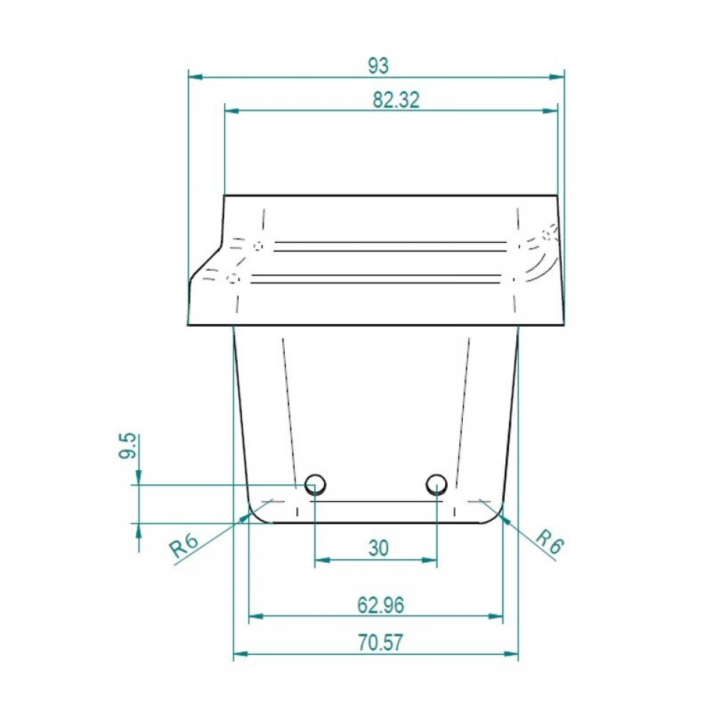 Cast iron burn pot for pellet stove, 113 x 93mm | Burn Pots | Pellet Stove Parts |