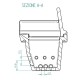 Cast iron burn pot for pellet stove, 136 x 92mm | Burn Pots | Pellet Stove Parts |