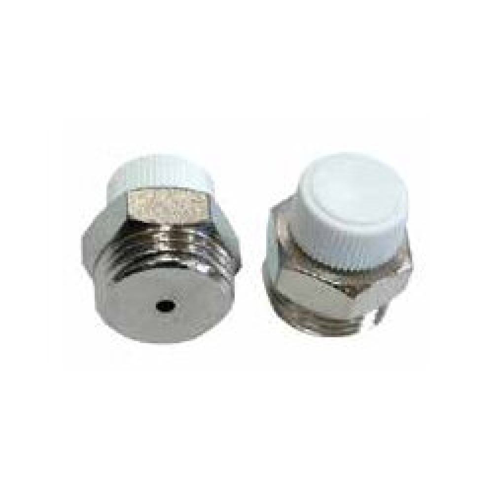 Manual radiator vent with handle 1/2