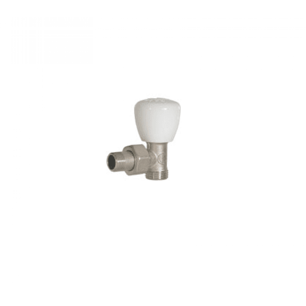 Fornara angled radiator valve for adapter 1/2