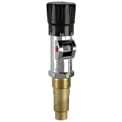 Thermostatic draft regulator for solid fuel boiler - Control Devices