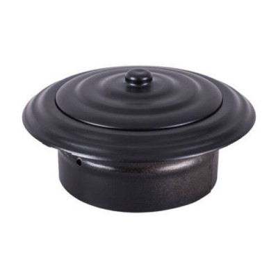 Stove pipe rosette, Black Ф130 - Product Comparison