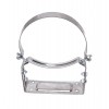 Chimney bracket, Reinforced, Adjustable, Stainless steel, Φ350