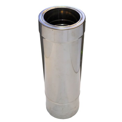 Telescopic twin wall flue pipe, Stainless steel AISI 304, Straight, Insulated, Length 51 - 90cm, Φ180-230 - Product Comparison