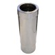 Telescopic twin wall flue pipe, Stainless steel AISI 304, Straight, Insulated, Length 51 - 90cm, Φ80-130 - Φ300-350 | Twin Wall Flue | Chimney |