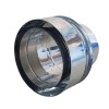 Flue adaptor, single wall to twin wall, Stainless steel AISI 304, Φ300-350