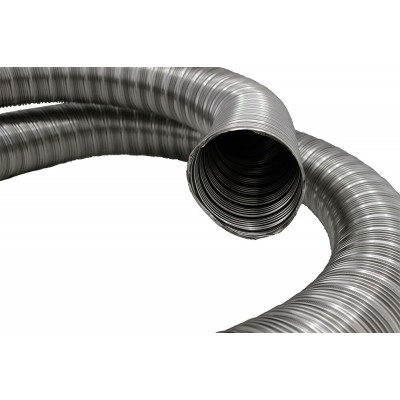 Stainless steel flexible flue, Size Ф80-Ф300 - Flue