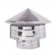 Twin wall chimney cowl, Stainless steel AISI 304, Φ80-Φ500 Twin wall chimney cowl, Stainless steel AISI 304, Φ80-Φ500