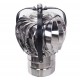 Aspiromatic revolving chimney cowl T400, Stainless steel AISI 304, Φ250 | Chimney Cowls | Chimney |