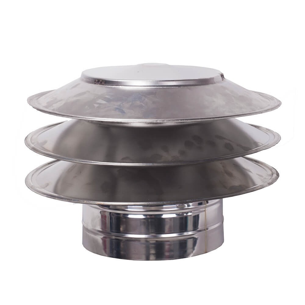 Chimney cowl Pagoda Persida, Stainless steel AISI 304, Φ350 | Chimney Cowls | Chimney |