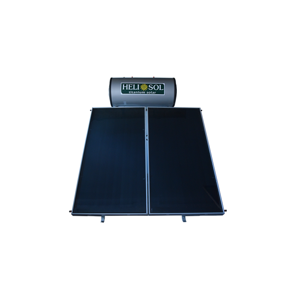 Thermosiphon system Heliosol, Model Titanium Solar 200L, Panels 2 x 1.55m² | Thermosyphon Systems | Solar DHW |