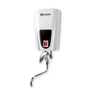 Instantaneous Water Heater Eldom with ceramic mixing tap, 3.5 kW - Eldom