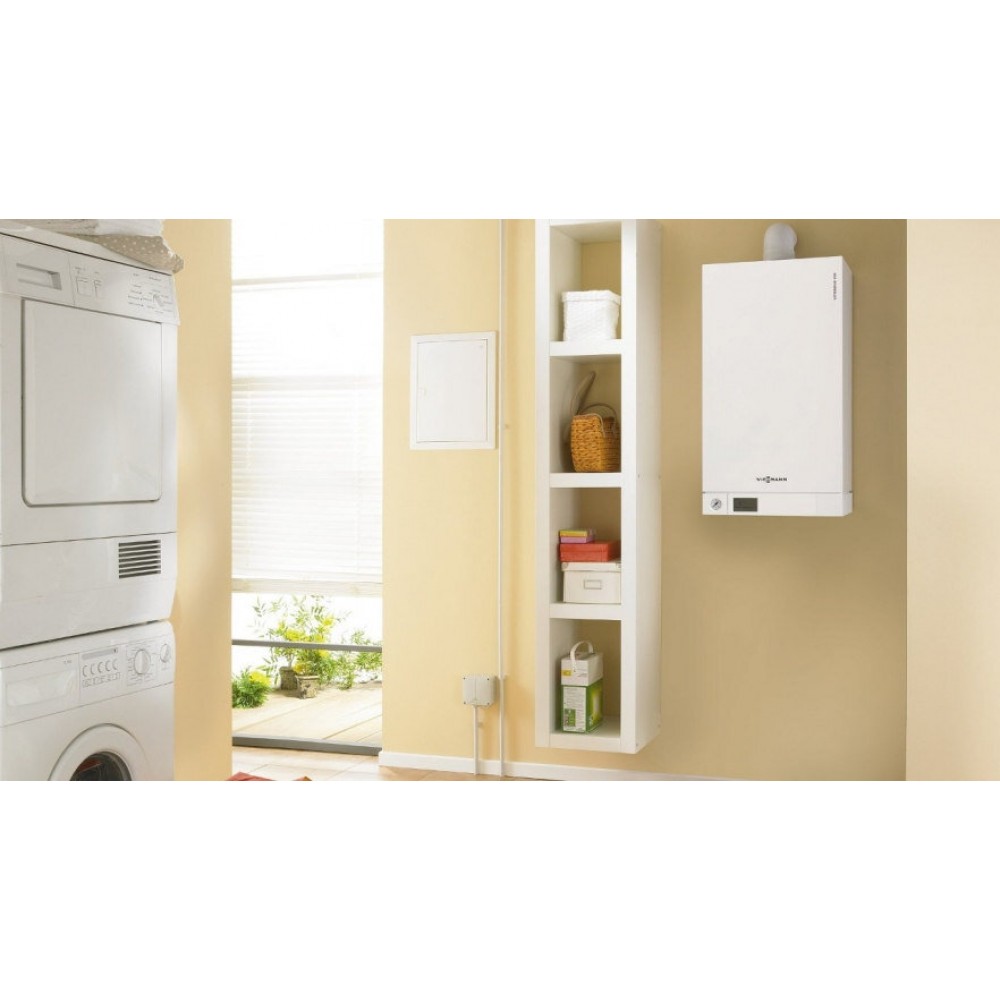 Combi Boiler Viessmann Vitodens Gas 100-W, Combi B1KC 26 - Free flue kit | Combi Boilers Combi Boiler Viessmann Vitodens Gas 100-W, Combi B1KC 26 - Free flue kit | Combi Boilers | Gas |