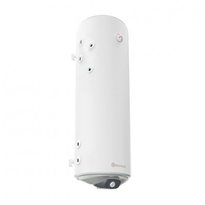 Hot Water Cylinder Eldom Stainless Vertical 150L, Two parallel heat exchangers - Eldom