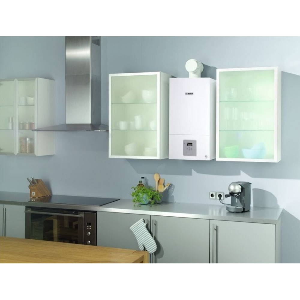 Combi Boiler Bosch Condens Gas 2500W, Combi WBC28-1DCE23- Free flue kit | Combi Boilers | Gas |