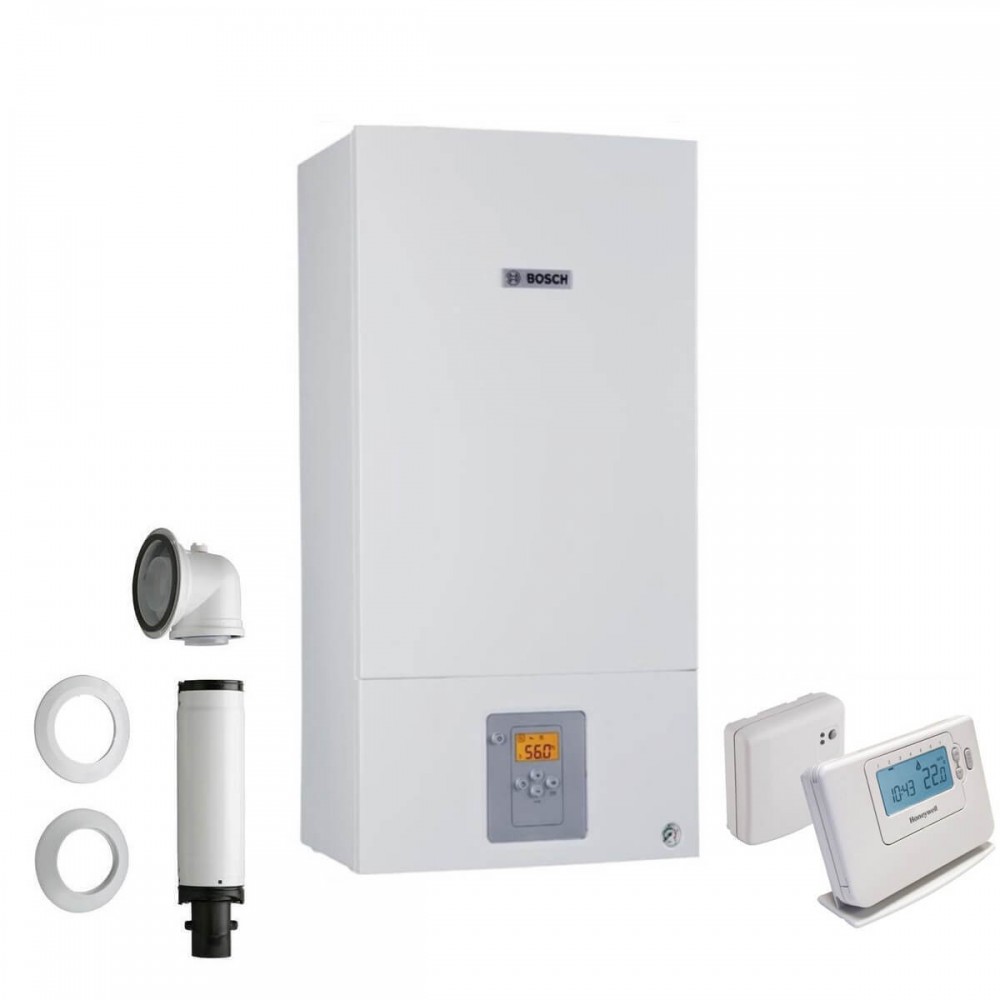 Combi Boiler Bosch Condens Gas 2500W + Flue kit + Wireless thermostat | Combi Boilers Combi Boiler Bosch Condens Gas 2500W + Flue kit + Wireless thermostat | Combi Boilers | Gas |
