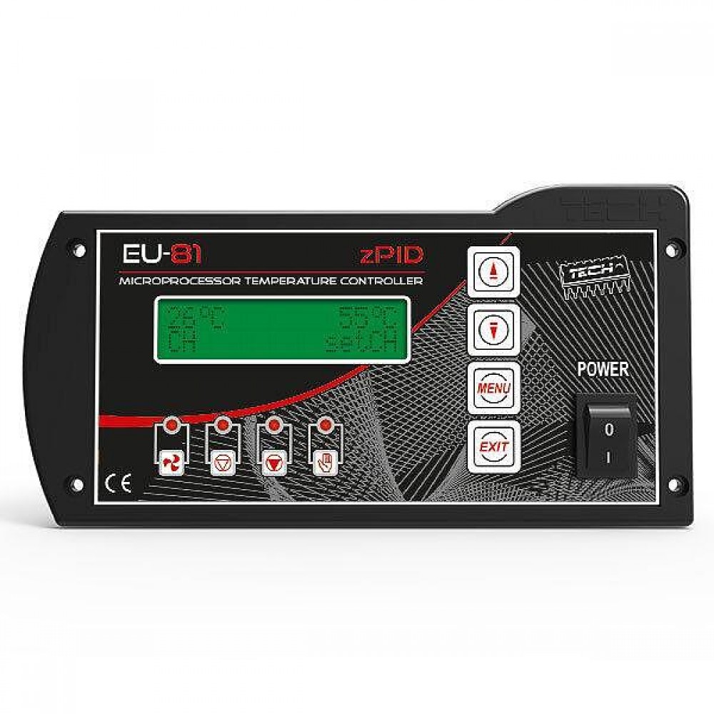 Control Unit TECH EU-81 zPID for Solid Fuel Boiler MAT Power and Compatible Models |  |  |
