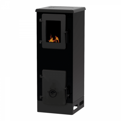 Wood burning stove Alfa Plam Vulkan S 4kW Anthracite, Log - Product Comparison