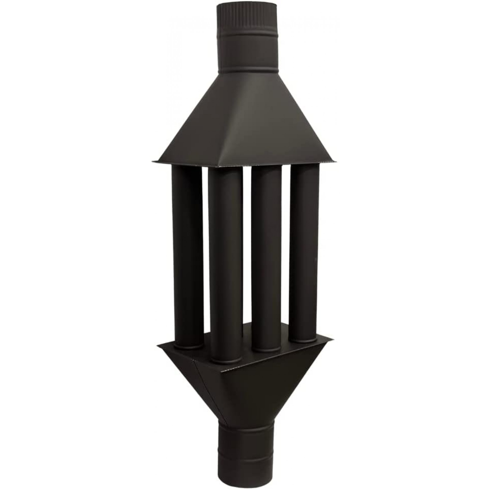 ᐉ Wood burning stove chimney heat exchanger Typhoon XL, Diameter 120mm