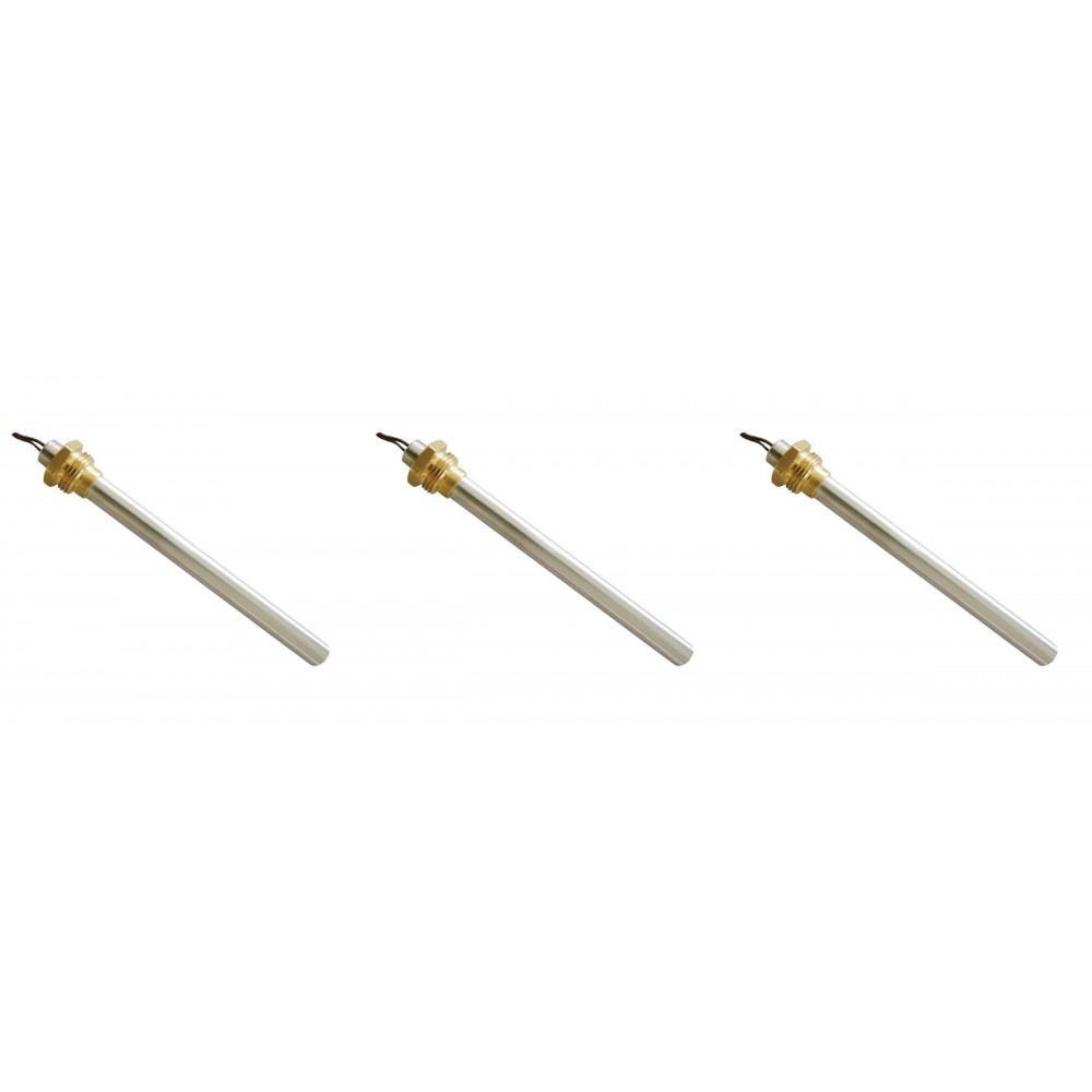 Igniter / Heating element for pellet stoves Ungaro, Vibrok, Lincar and others, total length 160mm, 300W - x3
