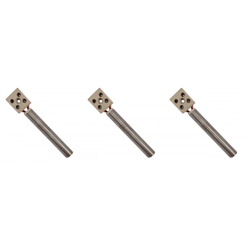 Igniter / Heating element for pellet stoves Eurofiamma, Arce and others, length 80mm, 250W - x3