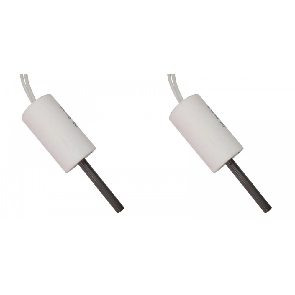 Low-voltage Igniter / Heating element for pellet stoves ComfortBilt, Edilkamin and others,  total length 66mm, 90 - 100W to 24 Volt AC - x2 | Igniters / Resistors for Pellet Stoves | Pellet Stove Parts |