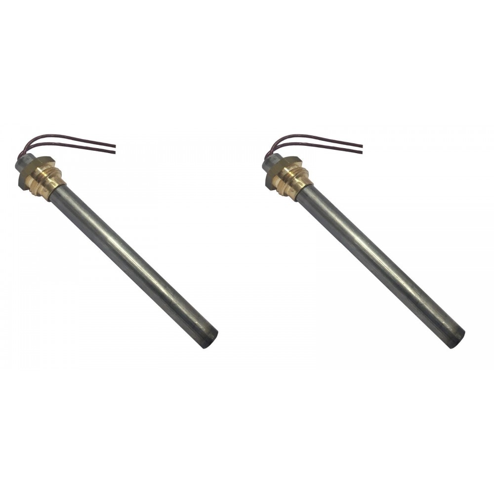 Igniter / Heating elements for pellet stoves Ecoteck, Ravelli and others, total length 114mm, 250W - x2 | Igniters / Resistors for Pellet Stoves | Pellet Stove Parts |