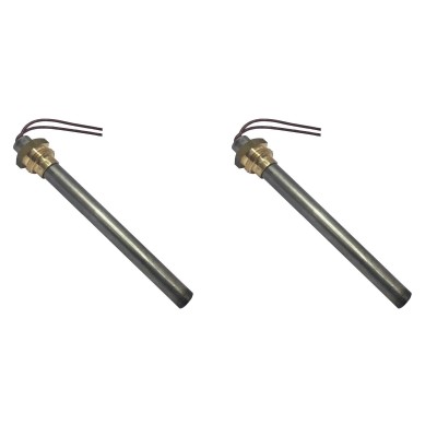 Igniter / Heating elements for pellet stoves Ecoteck, Ravelli and others, total length 114mm, 250W - x2 - Igniters / Resistors for Pellet Stoves