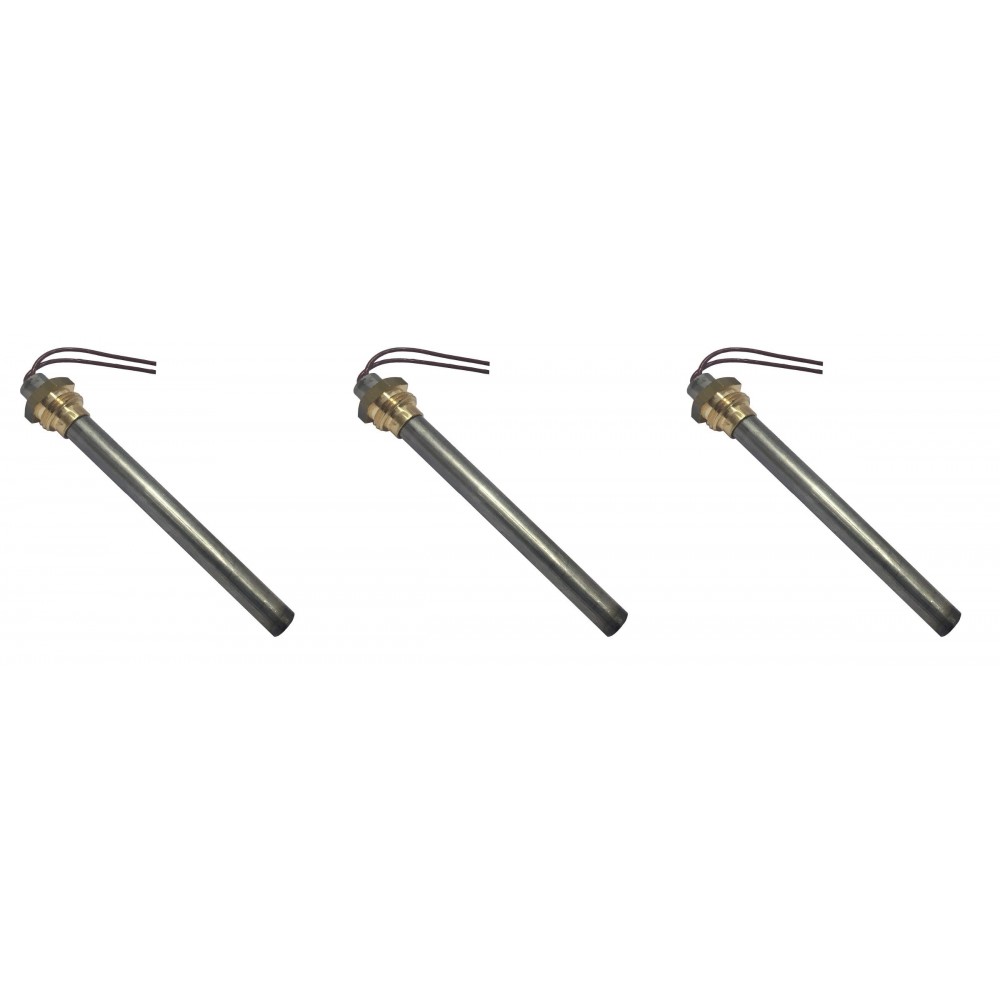 Igniter / Heating elements for pellet stoves Ecoteck, Ravelli and others, total length 114mm, 250W - x3 | Igniters / Resistors for Pellet Stoves | Pellet Stove Parts |