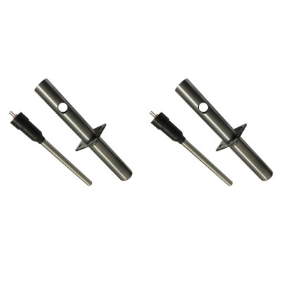 Igniter / Heating element for pellet stoves Enviro with air-canalizing tube, total length 153mm, 230W - x2 - Igniters / Resistors for Pellet Stoves