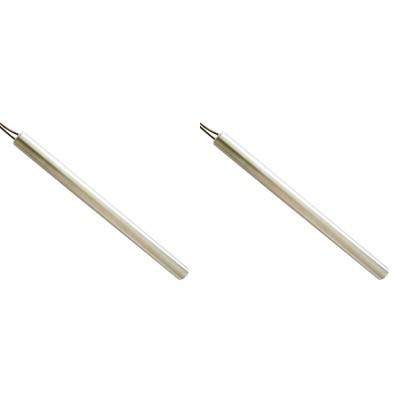 Igniter / Heating element for pellet stoves La Nordica and others, total length 185mm, 400W - x2 - Igniters / Resistors for Pellet Stoves