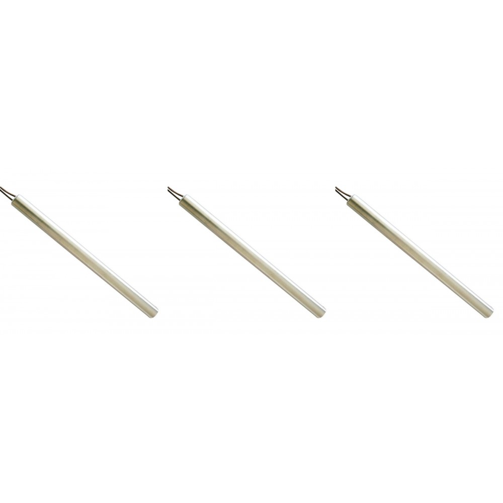Igniter / Heating element for pellet stoves La Nordica and others, total length 185mm, 400W - x3