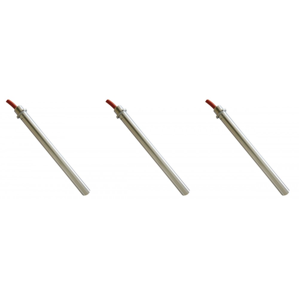 Igniter / Heating element for pellet stoves Ecoforest and others, total length 155mm, 250W - x3