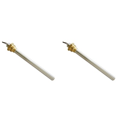 Igniter / Heating element for pellet stoves Pasqualicchio, Clam and others, total length 204mm, 420W - x2 - Igniters / Resistors for Pellet Stoves