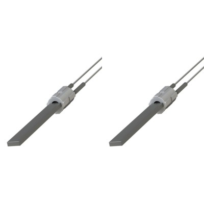 Igniter / Heating element with black quartz crystal for pellet stoves Eco Spar, BURNiT, Palazzetti, VistaFlame, Whitfield, Lennox and others, total length 122mm, 400W - x2 - Igniters / Resistors for Pellet Stoves