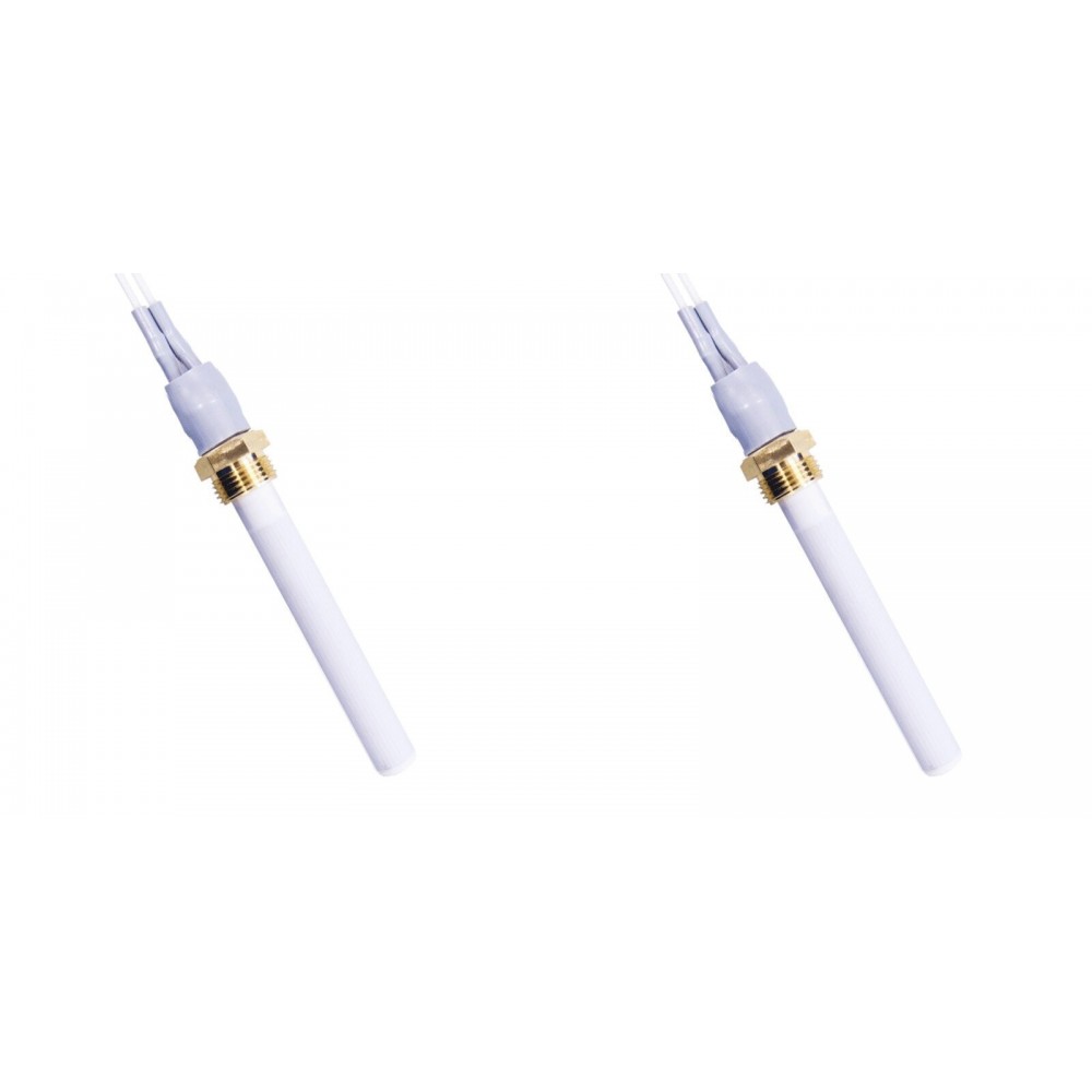 Ceramic Igniter / Heating element for pellet stoves Eco Spar, BURNiT, Warmflow, Adler, AMG, Ecoteck and others, total length 88mm, 250W - x2