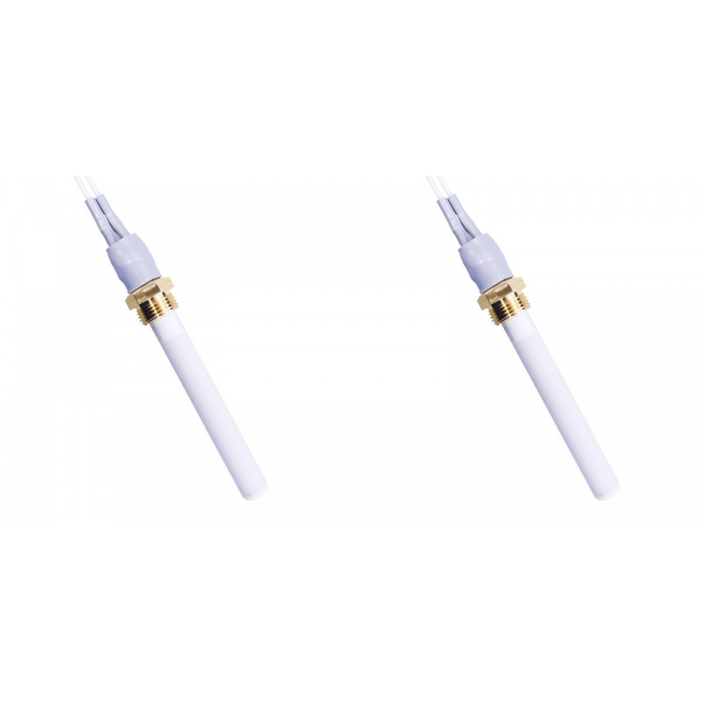 Ceramic Igniter / Heating element for pellet stoves Eco Spar, BURNiT, Warmflow, Adler, AMG, Ecoteck and others, total length 88mm, 250W - x2