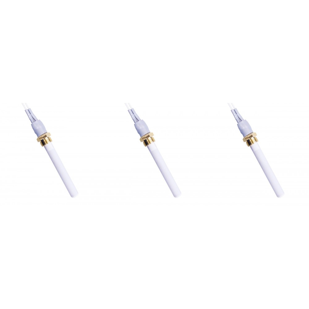 Ceramic Igniter / Heating element for pellet stoves Eco Spar, BURNiT, Warmflow, Adler, AMG, Ecoteck and others, total length 88mm, 250W - x3