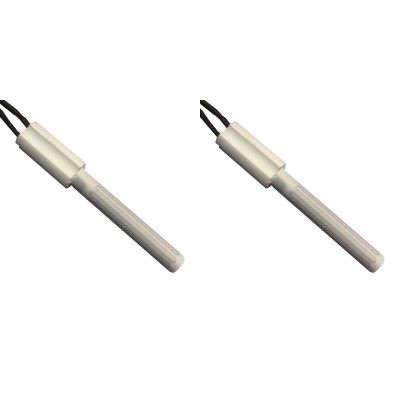 Ceramic Igniter / Heating element for pellet stoves Eco Spar, BURNiT, Ashley, Adler, AMG, Piazzetta and others, total length 102mm, 250W - x2 - 