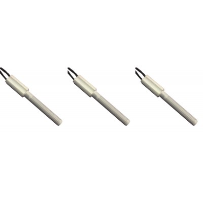 Ceramic Igniter / Heating element for pellet stoves Eco Spar, BURNiT, Ashley, Adler, AMG, Piazzetta and others, total length 102mm, 250W - x3 - 