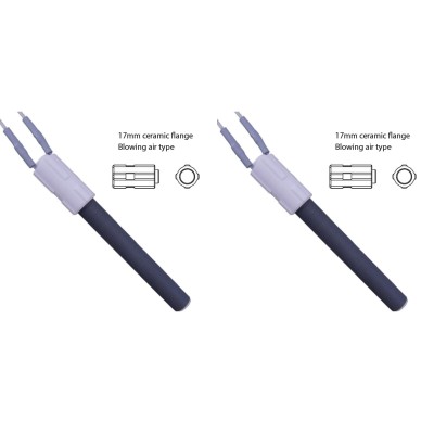 Ceramic Igniter / Heating element for pellet stoves BURNiT, Palazzetti and others, total length 113mm, 260W - x2 - 