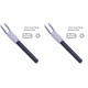 Ceramic Igniter / Heating element for pellet stoves BURNiT, Palazzetti and others, total length 113mm, 260W - x2