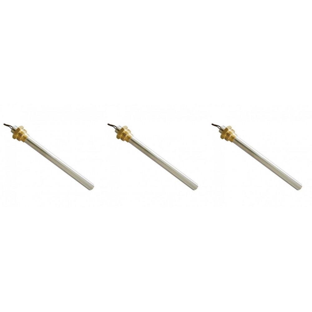 Igniter / Heating element for pellet stoves BURNiT, Piazzetta, Karmek, MCZ, Ungaro, Superior, Cadel and others total length 185 mm, 350W - x3 | Igniters / Resistors for Pellet Stoves | Pellet Stove Parts |