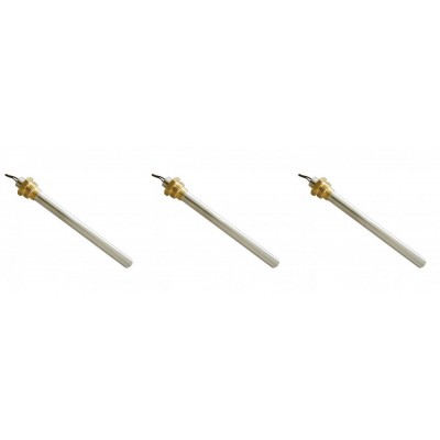 Igniter / Heating element for pellet stoves BURNiT, Piazzetta, Karmek, MCZ, Ungaro, Superior, Cadel and others total length 185 mm, 350W - x3 - Pellet Stove Parts