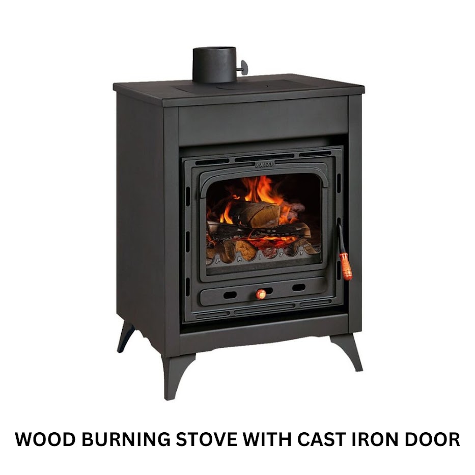 wood-burning-stoves-with-cast-iron-door