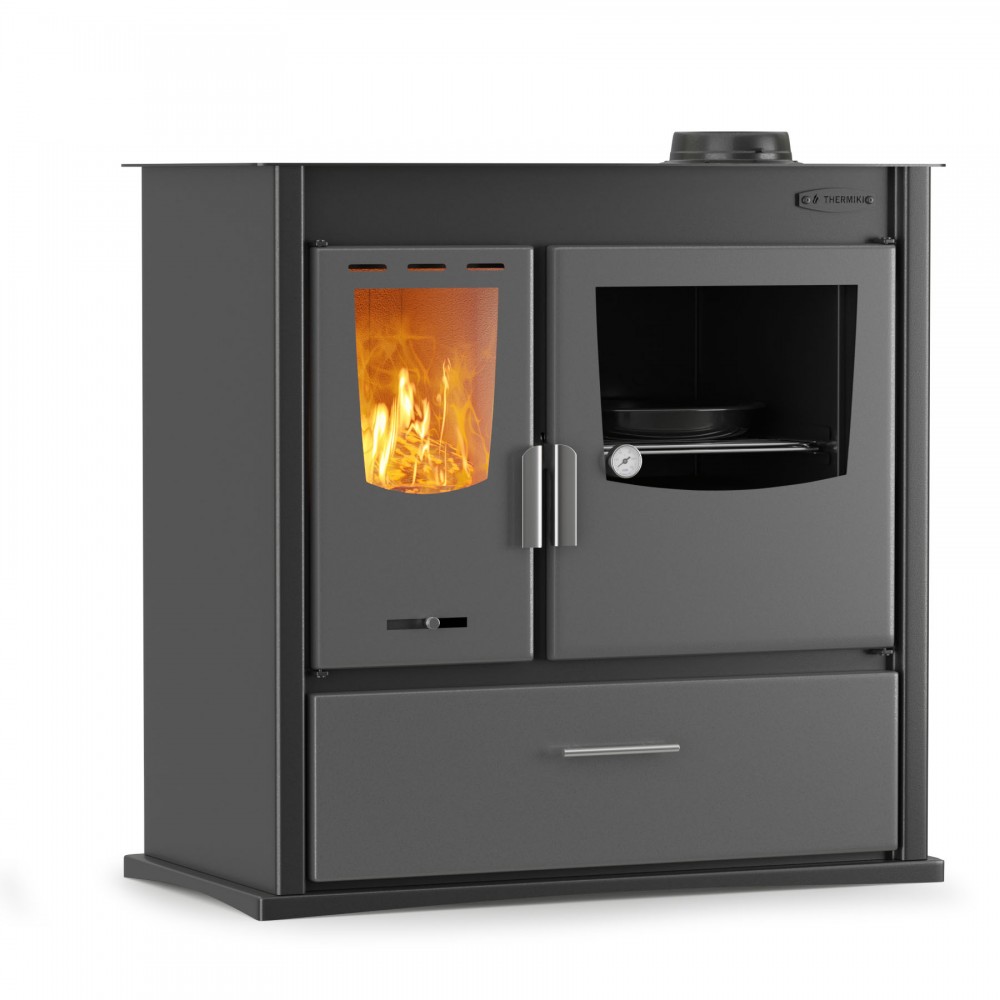 Velmora Fire MASINA wood-burning fireplace with oven