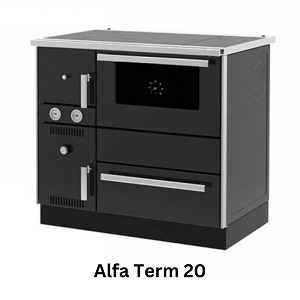 Wood-burning cooker with water jacket Alfa Plam Alfa Term 20