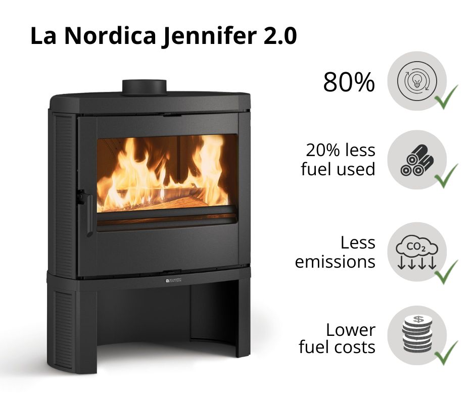 Italian wood burning stove